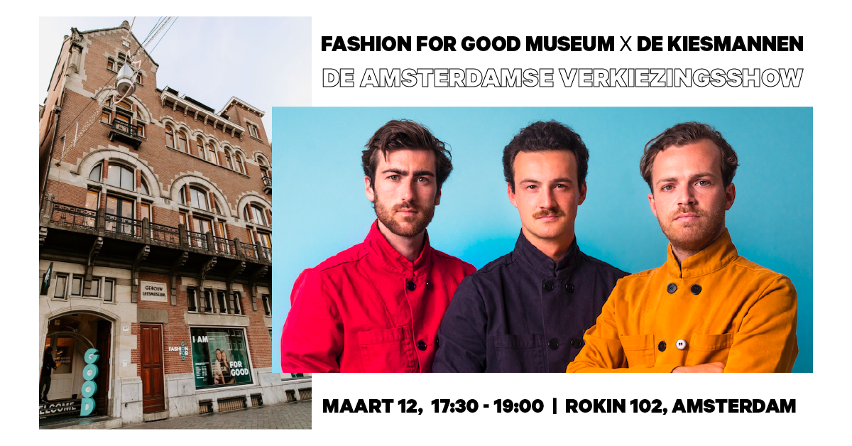 Cover image for Fashion for Good Museum presents 'de Amsterdamse verkiezingsshow'